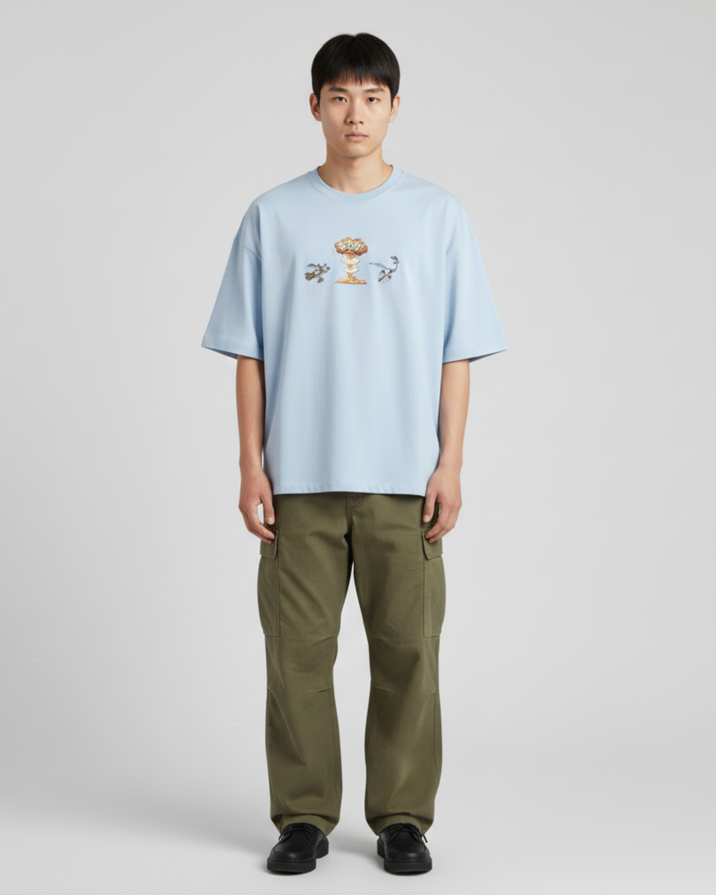 Men Sonic Boom Oversized T-shirt